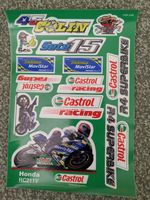 Colin Edwards Genuine Castrol Decal Set