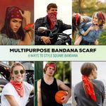 Paisley Bandana Pure Cotton Scarf Multicolored Headband Wrap Hand Lot