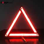 Large Warning Car Triangle Reflective Road Emergency Breakdown Safety Hazard
