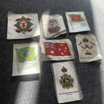 BDV Cigarette Silks Godfrey Phillips naval / flags - regiments Joblot lot 1