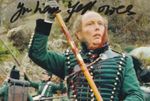 Julian Fellowes Hand Signed 6x4 Inch Sharpe Photo