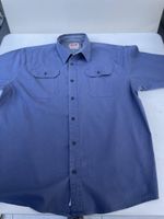 Wrangler short sleeved shirt, blue size XL