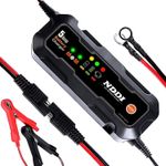 NDDI Car Battery Charger, 6V 12V 5A Quick Smart Trickle Battery Charger for Moto