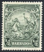 Barbados 1938-47 ½d Perf 14 SG248b Mint u/m Cat £70