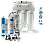 Domestic Luxury Under Sink 5 Stage Reverse Osmosis Kit Chlorine Fluoride Remover