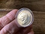 1937 UNC George VI Silver  Shilling from 1937 spec set (8003)