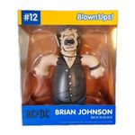 BLOWN UPS! ▪︎ AC/DC Brian Johnson Back in Black 6" Vinyl  Collectable Figure 