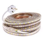220V 240V LED Strip Lights SMD 5050 Waterproof Outdoor Indoor Home Lamp UK Plug