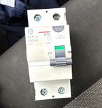GE BPC Fixed RCD 40A 100mA 230V AC 2-Pole Type A DIN Rail 31-40A