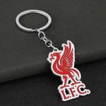 Liverpool FC Coloured Logo Crest Keyring -  Keychain Free Uk Postage