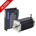 STEPPERONLINE Nema 23 Stepper Motor 3Nm(425oz.in) 113mm & Driver DM556T CNC Kit