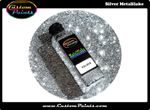 Metal Flake Silver Medium size .008 Hex 50g Metallic Glitter Automotive Grade