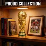 Life-Size FIFA World Cup Trophy Replica - 1:1 Scale Gold Edition - 21-27cm