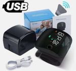 Automatic Wrist High Blood Pressure Monitor BP Cuff Machine Heart Rate Gauge Kit