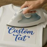 Custom DTF Heat Transfer Sheets Any Logo Text Image | Iron On Decals for T-Shirt