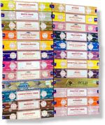 ASSORTED 12 Pack Incence Box Satya Nag Champa Incense Sticks (mixed scents)