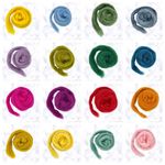 Corriedale Wool Sliver Needle & Wet Felting Spinning Various Colours  40-100g