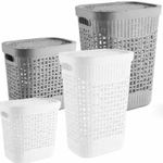 LARGE LAUNDRY BASKET WASHING CLOTHES TOY STORAGE HAMPER STYLE PLASTIC BASKET