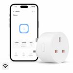 SONOFF UK Wi-Fi Smart Plug 13A 3250W Energy Monitoring Timer and Voice Control