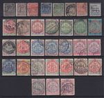 Rhodesia 1892 - 1897 period. Used Stamps. Cat very approx £300?