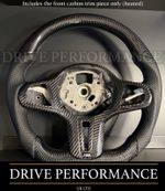 CARBON FIBRE STEERING WHEEL TRIM fits BMW 1 2 3 SERIES F40 F44 F45 G20 G21 HEAT