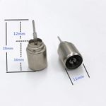 Replacement TV Television Aerial Tuner RF Coaxial Connector Socket See Pic