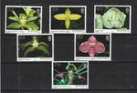 Plants - Floral Jersey 1129 - 34 Orchids ** (mnh)