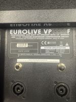 Pair of Behringer Eurolive VP1220F PA speakers. Powerful sound, good condition.