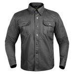 Men Motorcycle Motorbike Shirt Biker Black Wax Jacket Made with Kevlar CE Armour