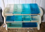 B. toys - Totes Tidy Toy Organizer – Furniture for Toddlers –3+ Years - Blue