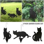 3 PACK GARDEN PEST DETERRENT REPELLENT SCARER NUISANCE CONTROL FOX SCARE CAT