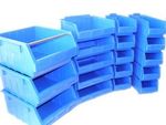 PLASTIC STACKING PARTS STORAGE BINS 8 SIZES GREAT QUALITY