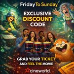 2x Cineworld Cinema Ticket - Fri Sat Sun - QUICK DELIVERY – Read Description