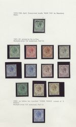 Gibraltar 1918-32 £1 SG86-109 Mint Cat £85