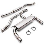 3" STAINLESS CAT BACK EXHAUST CATBACK SYSTEM FOR BMW 3 SERIES F30 F31 335i 12-15