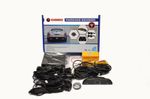 CISBO CAR REAR REVERSE PARKING SENSORS 4 SENSOR AUDIBLE LED DISPLAY CANBUS KIT