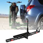 Bike Steel Motorcycle Scooter Dirtbike Carrier Hauler Hitch Mount Rack Ramp