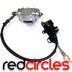53mm ATV QUAD BIKE REAR BRAKE CALIPER, HOSE & MASTER CYLINDER 50cc 70cc 90cc 110