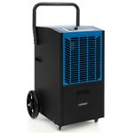66 L/Day Commercial Dehumidifier Crawl Space Dehumidifier w/Pump & Drain Hose