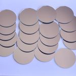 25 X Glass Craft Mirror 50mm 5cm New Cosmetic Quality Magic Sun Catchers