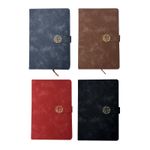 A5 Notebook With Closure Hardback Lined Notepad Journal Premium Book