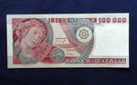 1978 ITALY Banknote 100000 lire aUNC Botticelli FIRST DATE