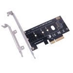M.2 NVME SSD To PCIe 3.0 X4 Adapter Card Desktop PC Expansion Conversion Card
