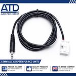 AUX Input Lead 3.5mm Jack FOR RCD510 RNS310 Quadlock Stereo FOR VW Audi Seat Sko