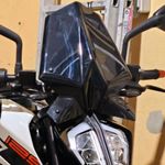 Dark Smoke Screen Windscreen Windshield – Fit For KTM Duke 125 / 390 2017–2023