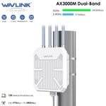 WAVLINK AX3000 WiFi 6 Extender Long Range AX1800 Outdoor Access Point Repeater