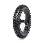 90/100-14 Motorcycle Back Wheel Tyre Steel Rear Off-Road Wheel for 14" Motorbike