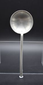 17th century English pewter spoon -  with makers marks