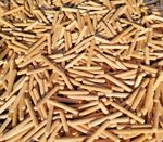 5mm x 40mm Multigroove Hardwood Chamfered Fluted Wooden Dowels Pins Dowel Wood