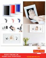 Ink less Wipe Baby Hand Foot Print Kit Keepsake Newborn Footprint Hand print UK